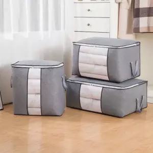 부직포 이불 보관 파우치 보자기 이불장 정리 이불보 전기장판 가방 싸개 정리함 토퍼 보관함 옷 주머니