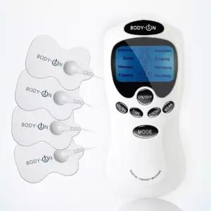 저주파 피로회복 안마기 강도조절 4팩 휴대타이머기능 가정전기 자극 8가지모드 개인 리필 마사지기