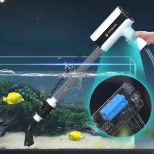 물갈이 어항 환수 청소 전동 자동 사이펀 청소기 수조