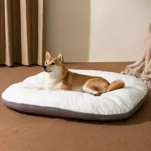 강아지 고양이 무중력 방석 침대 극세사 분리형커버 대형 쿠션