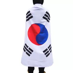 국산 태극기 7호 90x135cm 고급형 게양용 대형 국기 방수 국경일 학교 행사