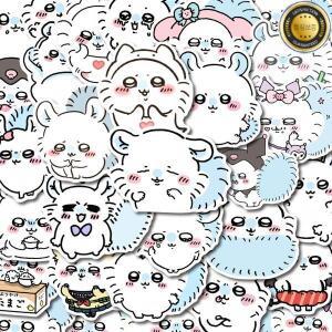 54개 일본 치이카와 귀여운 모몽가 스티커 만화 휴대폰 케이스 아이패드 물컵 방수