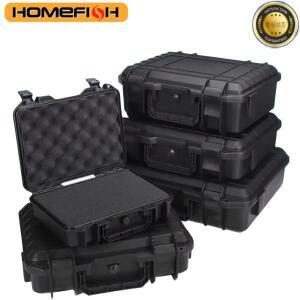 1개 하드 캐리 케이스 가방 도구 미리 절단된 스펀지 보관함 안전 보호기 정리함 공구함