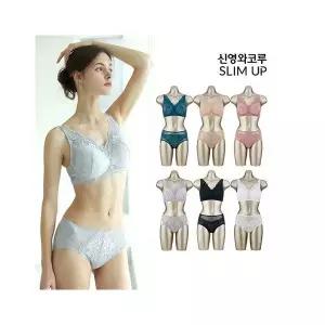 신영와코루 V26-아쿠아 라이크라 브라팬티 패키지6SET 157433