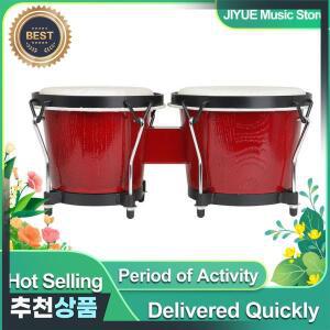 IRIN 아프리카 봉고 드럼 나무 재질 선명한 소리 타악기 두꺼운 염소가죽 탬버린 리듬 악기  조율 가능