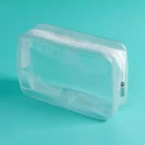 [라일리] Rly 사각 투명 파우치 세면파우치 수영장가방