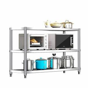 스테인레스 주방 선반 업소용 100x30cm 높이 80cm 45x60cm