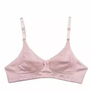 홑겹 VD227069 패턴 노와이어 노몰드 브라 노와이어브라자 편한브래지어