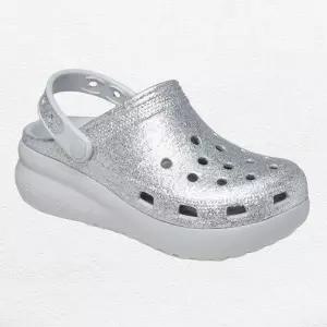 [크록스]키즈 큐티 크러쉬 글리터 클로그 샌들 플립 슬리퍼 207834-0ZS-MO
