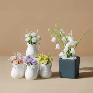 납골당꾸미기 꽃 화분 봉안당 납골당 소품 추모관 장식 미니어처