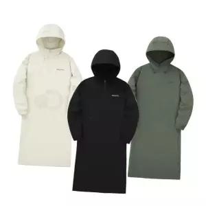 [디스커버리]24FW 가을 이월/할인 여성 세미오버핏 후드아노락 우븐 원피스/나일론소재/기능성/캐주얼 D...