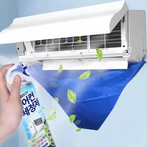 에어컨 방수 커버 클리닝 벽걸이 가정용 에어컨 청소 커버 세척 물받이 송풍구 드레인 천장형 셀프 가방