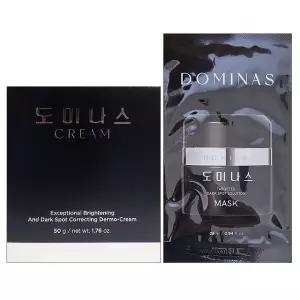 태극제약 도미나스 크림 4X 기미크림 50g +도미나 마스크팩 1매