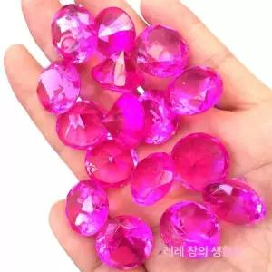 아크릴 장식품 인조 다이아몬드 큐빅 장식 가짜 보석