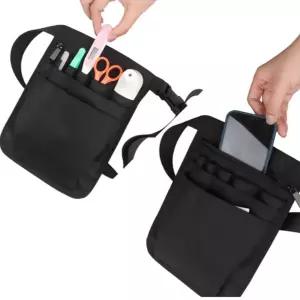 작업용 힙색 포켓형 다분할 휴대용 작업용 허리 파우치 정리용 미용사 벨트형 도구 미용 공구