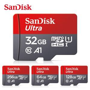 Sandisk Ultra Micro tf SD 카드 128GB 32GB 64GB 256GB 미니 SD TF 플래시 메모리 32 64 128gb miniSD for