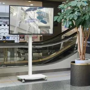 삼성 2025 OLED SF85 호환 삼탠바이미 티비거치대 이동식 룸앤 tv스탠드