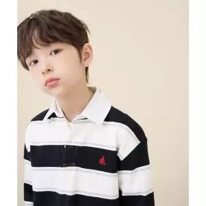 빈폴 키즈 BEANPOLE KIDS 럭비 스트라이프 긴소매 티셔츠 아이보리 (BI6141U020) BI6141U020 113118