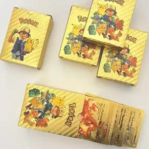 포켓몬 애니 한정판 카드 금박 세트 컬렉션 소장용 영어 단어