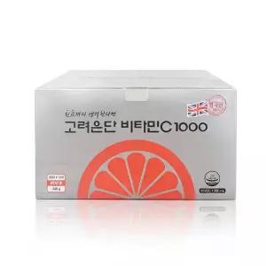 고려은단 비타민C 1000 600정 20개월분 1박스