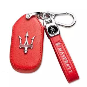 가죽 열쇠 고리 케이스 커버, 마세라티 2013년 이후 콰트로포르테, 지브리, 2017년 이후 레반테 모든 모델