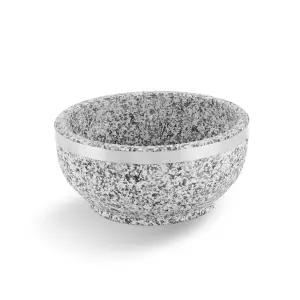 천연 곱돌 비빔기20cm 그릇 공기솥 가마 전기밥 누릉지 영양 식당 업소용 비빔 한식 한정식