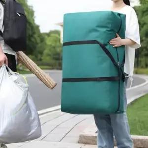 ( )초대형 이사용 대용량 이불 옷 정리 가방 파우치 카키