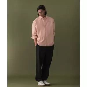 [국내매장정품] 라코스테 LACOSTE 남성 깅엄체크 오버 셔츠 [라이트 핑크] CH106M-55N ADY CH106M-55NADY 1
