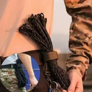 생존 로프 다용도 휴대용 트레킹 아웃도어 로프 낚시용 카라비너 전술용 야외용 택티컬 스트랩 캠핑용 텐트