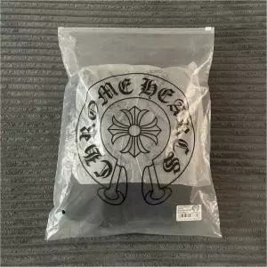 미국 크롬 하츠 x 꼼 데 가르송 라스베이거스 블랙 그래픽 후디 엠 코튼 니트 406711643261