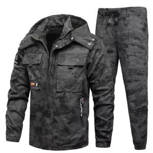 동계 낚시방한복 낚시복 겨울 상하의 세트 밀리터리