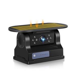 무선 백업 카메라 솔라 WiFi 마그네틱 편의성 히치 트레일러 트럭 야간 시야 확보 충전식 후방 차량 RV 캠퍼 휴대폰 안정적으로 연결