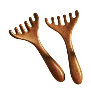 사슴뿔 마사지기 바디 눈과 머리 사슴뿔괄사 얼굴근육 승모근 순환 사슴 나무안마기 얼굴