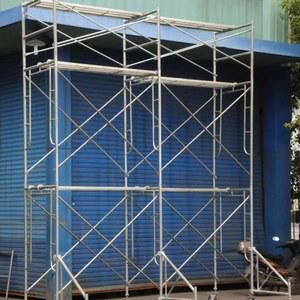 PT 비계 아시바 시스템 공사장 발판 대형 다용도 선반 현장 1개 접이식 사다리