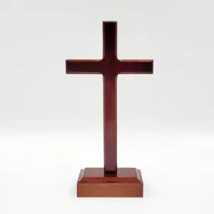 탁상용 소형 나무 십자가
