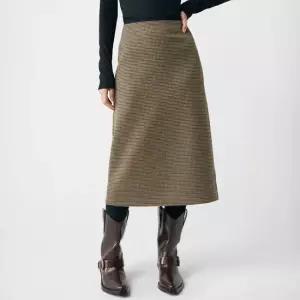 [미쏘] H라인 롱 스커트 (MIWWHDC2QB-T)