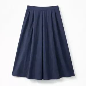 [클라비스] 린넨 뒷 밴딩 스커트 (CVWHC3701S-T)