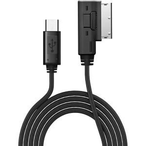 아이폰 호환 17 16/15 및 타입-C 기기용 USB-C to AMI MMI Aux 케이블 아우디 호환 A3/A4/A5/A6/A7/A8/S4/S
