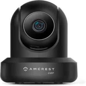 Amcrest 4MP ProHD 실내 WiFi 팬/틸트 양방향 오디오 야간 투시 원격 시청이 가능한 IP 카메라 4메가픽셀