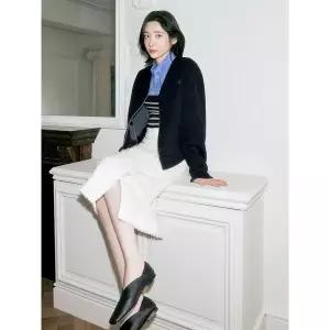 [ZOOC](타임스퀘어점패션관)[주크] 니트 트리밍 핸드메이드 코트 Z254MSG507