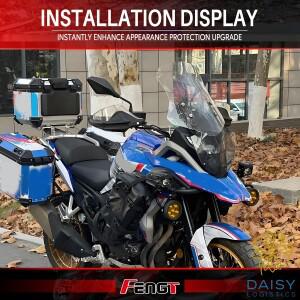 로얄 엔필드 히말라얀 450  오토바이 핸드 가드 커버 윈드 디플렉터 프로텍터