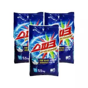 [애경] 스파크 프라임 일반드럼겸용 리필 5.5kg x 3개