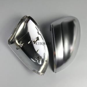 폭스바겐 호환 파사트 B8 올트랙 바리안트 아테온   브러쉬드 무광 커버 용 실버  사이드 미러 캡 2개