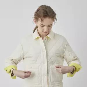 올리비아로렌 HC07 배색포인트 봄점퍼  VVBKA5S1271