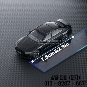 1:64 아우디 호환 A7L 정적 시뮬레이션 합금 쿠페 호환 자동차 모델 장난감 컬렉션 전시용품 선물