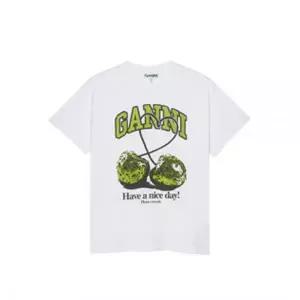 [가니] 체리 프린트 릴렉스드 티셔츠 137645771