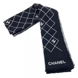 [구구스]중고명품 샤넬 로고 머플러 (NO 10367683)