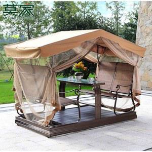 야외 흔들 테이블 펜션 2개 4인 연한 커피 실내 접이식 라탄 바베큐