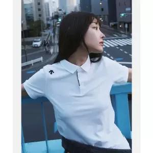 [국내매장판] 데상트 DESCENTE [세리나소빈 ]터프 폴로 반팔 티셔츠 화이트 SR123UPS11 SR123UPS11_WHT0 2