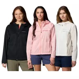 컬럼비아 여성 크레스티드 캐니언 바람막이 여자 스포츠룩 등산 운동복 패커블 윈드브레이커 경량